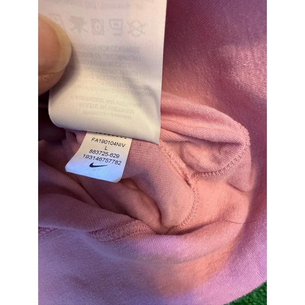 Nike Sweatshirt Womens L Purple Excellent Just Do It Pullover 883725-629